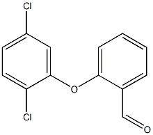 2-(2,5-dichlorophenoxy)benzaldehyde Struktur