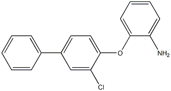 2-(2-chloro-4-phenylphenoxy)aniline Struktur