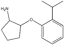 2-(2-isopropylphenoxy)cyclopentanamine Struktur