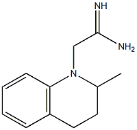 2-(2-methyl-3,4-dihydroquinolin-1(2H)-yl)ethanimidamide Struktur