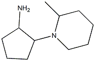 2-(2-methylpiperidin-1-yl)cyclopentanamine Struktur