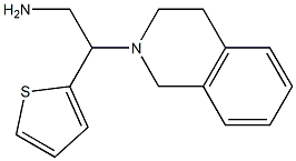 2-(3,4-dihydroisoquinolin-2(1H)-yl)-2-thien-2-ylethanamine Struktur