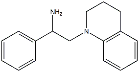 2-(3,4-dihydroquinolin-1(2H)-yl)-1-phenylethanamine Struktur