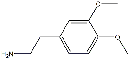 2-(3,4-dimethoxyphenyl)ethan-1-amine Struktur