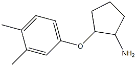 2-(3,4-dimethylphenoxy)cyclopentanamine Struktur