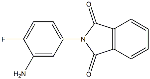 2-(3-amino-4-fluorophenyl)-1H-isoindole-1,3(2H)-dione Struktur