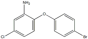 2-(4-bromophenoxy)-5-chloroaniline Struktur