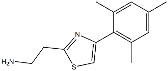 2-(4-mesityl-1,3-thiazol-2-yl)ethanamine Struktur