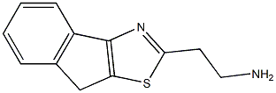 2-(8H-indeno[1,2-d][1,3]thiazol-2-yl)ethanamine Struktur