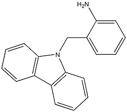 2-(9H-carbazol-9-ylmethyl)aniline Struktur