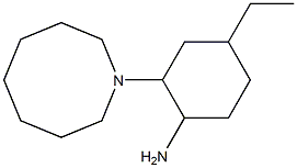 2-(azocan-1-yl)-4-ethylcyclohexan-1-amine Struktur