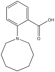 2-(azocan-1-yl)benzoic acid Struktur