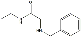 2-(benzylamino)-N-ethylacetamide Struktur