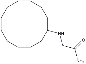 2-(cyclododecylamino)acetamide Struktur