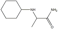 2-(cyclohexylamino)propanamide Struktur