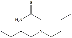 2-(dibutylamino)ethanethioamide Struktur