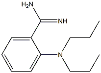 2-(dipropylamino)benzene-1-carboximidamide Struktur