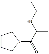 2-(ethylamino)-1-(pyrrolidin-1-yl)propan-1-one Struktur