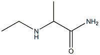 2-(ethylamino)propanamide Struktur