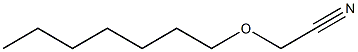 2-(heptyloxy)acetonitrile Struktur