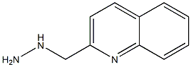 2-(hydrazinylmethyl)quinoline Struktur