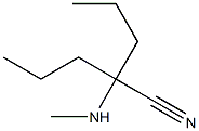 2-(methylamino)-2-propylpentanenitrile Struktur