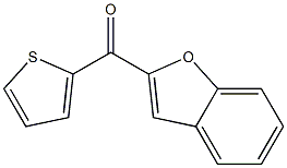 2-(thiophen-2-ylcarbonyl)-1-benzofuran Struktur