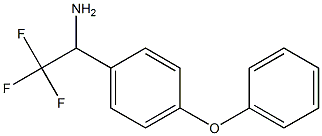 2,2,2-trifluoro-1-(4-phenoxyphenyl)ethan-1-amine Struktur