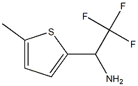 2,2,2-trifluoro-1-(5-methylthiophen-2-yl)ethan-1-amine Struktur