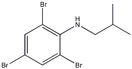 2,4,6-tribromo-N-(2-methylpropyl)aniline Struktur