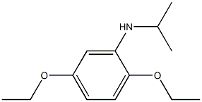 2,5-diethoxy-N-(propan-2-yl)aniline Struktur