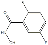 2,5-difluoro-N-hydroxybenzamide Struktur