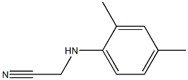 2-[(2,4-dimethylphenyl)amino]acetonitrile Struktur