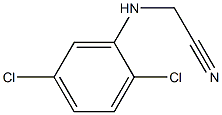 2-[(2,5-dichlorophenyl)amino]acetonitrile Struktur