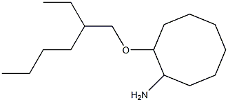 2-[(2-ethylhexyl)oxy]cyclooctan-1-amine Struktur