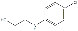 2-[(4-chlorophenyl)amino]ethan-1-ol Struktur