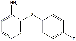 2-[(4-fluorophenyl)sulfanyl]aniline Struktur