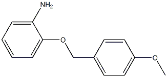 2-[(4-methoxyphenyl)methoxy]aniline Struktur