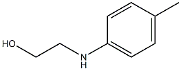 2-[(4-methylphenyl)amino]ethan-1-ol Struktur