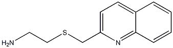 2-[(quinolin-2-ylmethyl)sulfanyl]ethan-1-amine Struktur