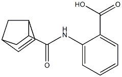 2-{bicyclo[2.2.1]hept-5-ene-2-(methyl)amido}benzoic acid Struktur