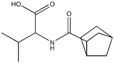 2-{bicyclo[2.2.1]heptan-2-ylformamido}-3-methylbutanoic acid Struktur