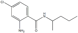 2-amino-4-chloro-N-(pentan-2-yl)benzamide Struktur