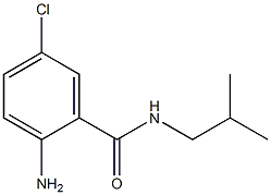 2-amino-5-chloro-N-isobutylbenzamide Struktur