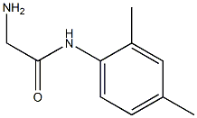 2-amino-N-(2,4-dimethylphenyl)acetamide Struktur