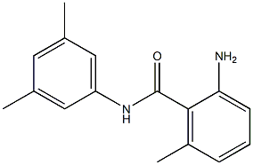 2-amino-N-(3,5-dimethylphenyl)-6-methylbenzamide Struktur