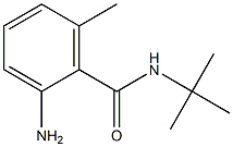 2-amino-N-(tert-butyl)-6-methylbenzamide Struktur