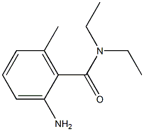 2-amino-N,N-diethyl-6-methylbenzamide Struktur