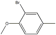 2-bromo-1-methoxy-4-methylbenzene Struktur