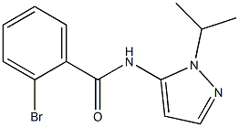 2-bromo-N-(1-isopropyl-1H-pyrazol-5-yl)benzamide Struktur